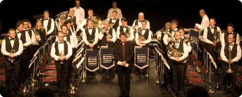 Brass Band Leieland tijdens het najaarsconcert 2007